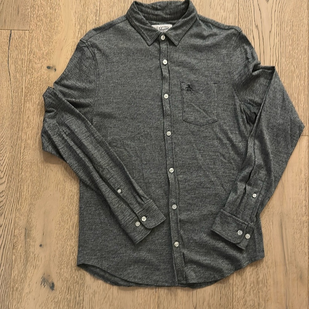Penguin button up